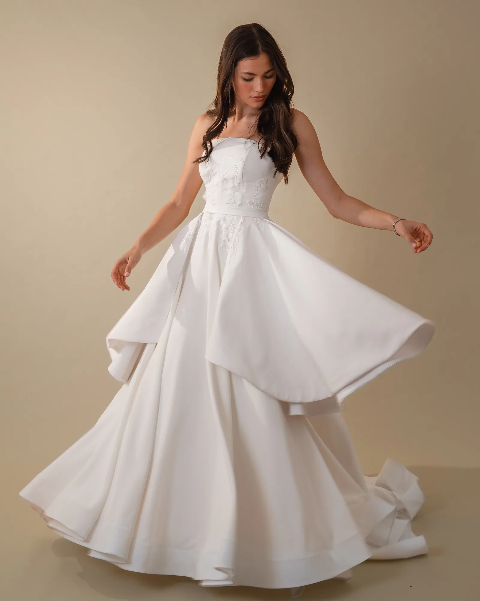 Vestido Giulia em movimento